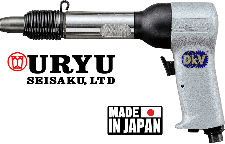 Súng bắn đinh tán Uryu BRH-5UG(R,H), Uryu air riveting hammer BRH-5UG(R,H):