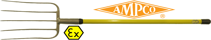 bo cao chong chay no ampco nf0004 , ampco non sparking garden with foberglass handle nf0004