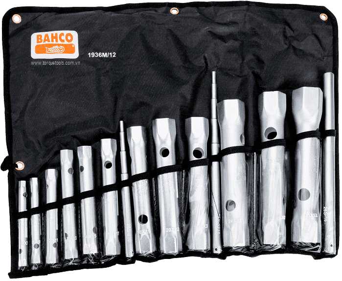 bo co le bahco 1936M/12, bahco metric flat combination wrench set 1936M/12