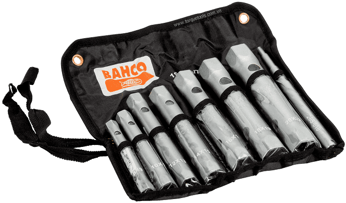 bo co le bahco 1936M/7, bahco metric flat combination wrench set 1936M/7