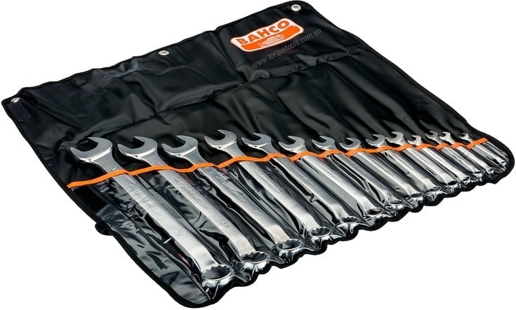 bo co le bahco 1952M/14T, bahco metric flat combination wrench set 1952M/14T