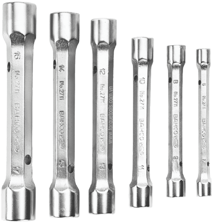 bo co le bahco 27M/6, bahco metric flat combination wrench set 27M/6