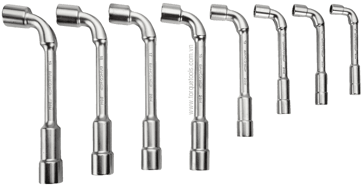 bo co le bahco 28/M8, bahco metric flat combination wrench set 28/M8