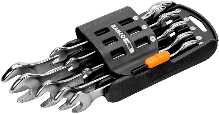 bo co le bahco 6M/SH8, bahco metric flat combination wrench set 6M/SH8