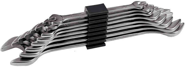 bo co le bahco 6Z/8C, bahco metric flat combination wrench set 6Z/8C