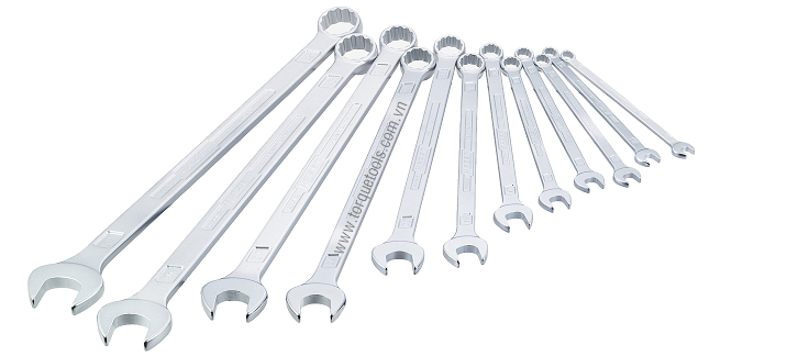 bo co le hazet 600LG/10, hazet combination spanners set 600LG/10