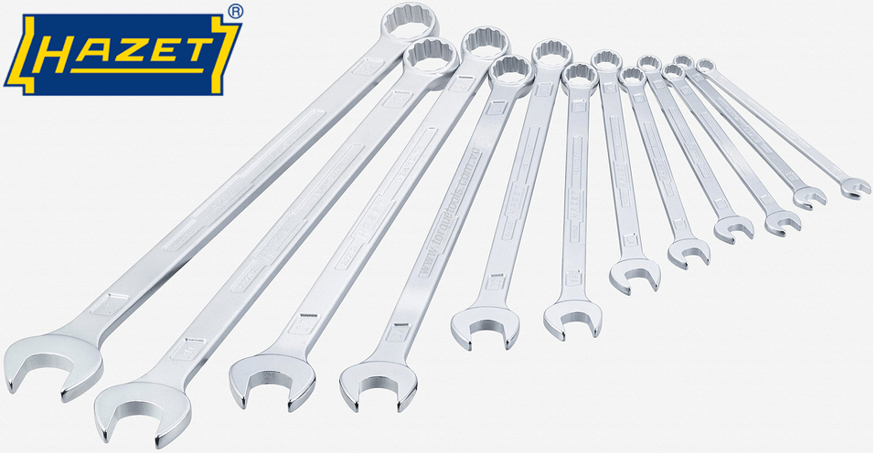 bo co le hazet 600spc/10, hazet combination spanners set 600spc/10