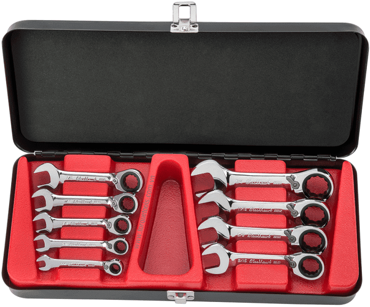 bo co le proto bw-2250R,proto combination reversible ratcheting wrench set bw-2250R
