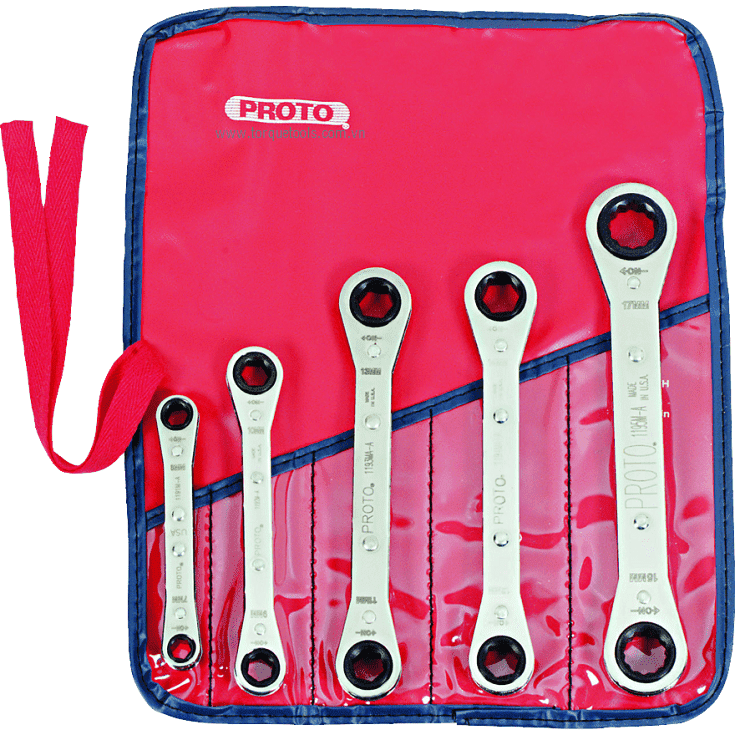 bo co le PROTO J1190MA, PROTO COMBINATION REVERSIBLE RATCHETING WRENCH SET J1190MA