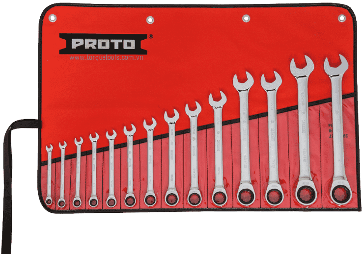 bo co le proto JSCRT-14S,Proto combination reversible ratcheting wrench set JSCRT-14S