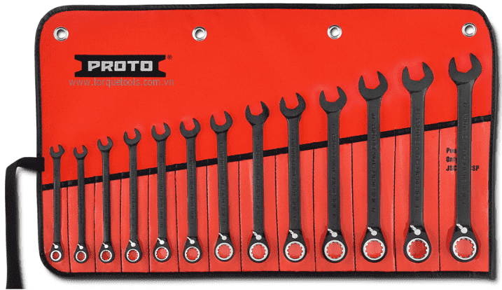 bo co le proto JSCVM-13S,Proto combination reversible ratcheting wrench set JSCVM-13S
