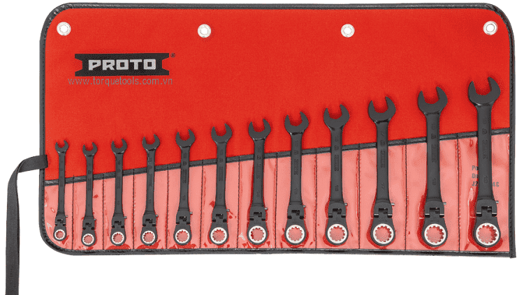 bo co le proto JSCVMF-12S,Proto combination reversible ratcheting wrench set JSCVMF-12S
