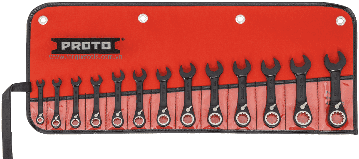 bo co le proto JSCVMS-13S,Proto combination reversible ratcheting wrench set JSCVMS-13S