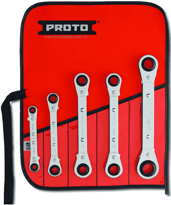 bo co le PROTO J1190MLO, PROTO COMBINATION REVERSIBLE RATCHETING WRENCH SET J1190MLO