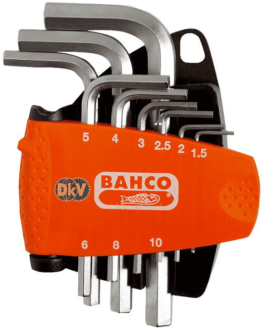 bo luc giac bahco BE-9878 ,bahco hexagon key wrench BE-9878