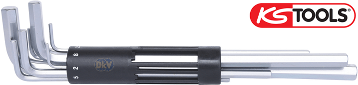 bo luc giac ks tools 151.2080, ks tools hexagon key wrench 151.2080
