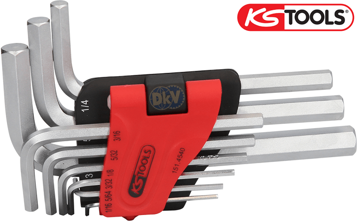 bo luc giac ks tools 151.4540 , ks tools hexagon key wrench 151.4540
