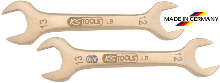 co le chong chay no KS Tools 963.7139 , KS Tools double open ended spanner 963.7139