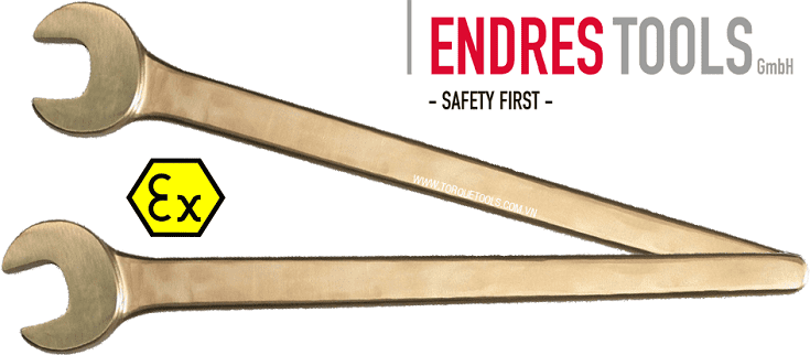 co le duoi chuot chong chay no endres 0310064S , endres non sparking long handle open end wrench 0310064S