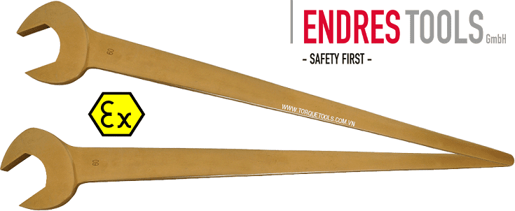 co le duoi chuot chong chay no endres 0320003S , endres non sparking long handle open end wrench 0320003S