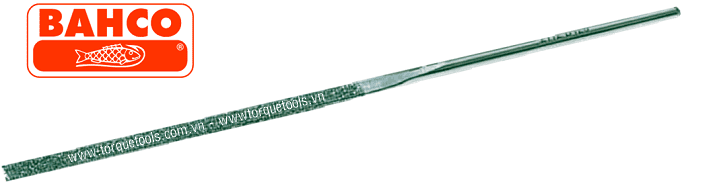 đầu dua ban nguỵet diamond Bahco 2-304-14-D-1P, Bahco diamond half-round file industry pack 2-304-14-D-1P