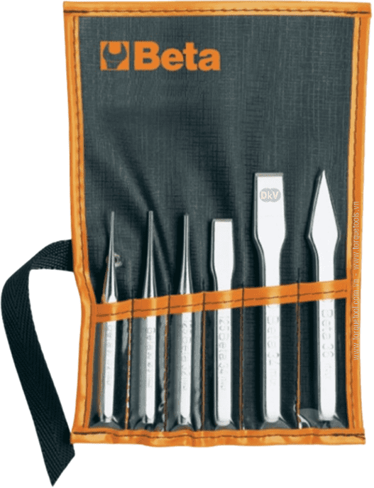 bo duc & dot lo beta 38/B6, beta set of pin punch 38/B6