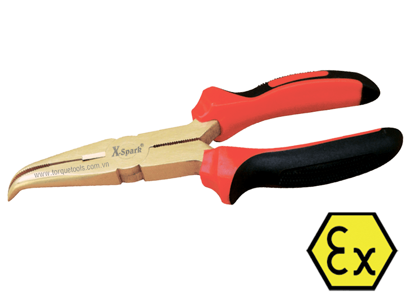  kim chong chay no X-Spark 255A-1002, X-Spark non sparking SNAP RING  pliers 255A-1002