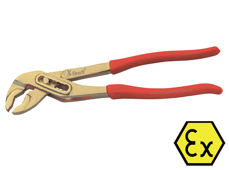 kim banh chong chay no X-Spark 252A-1002, X-Spark non sparking SNAP RING  pliers 252A-1002