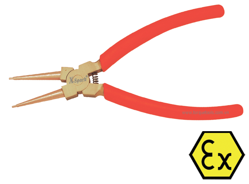 kim banh chong chay no X-Spark 256-1002, X-Spark non sparking SNAP RING  pliers 256-1002