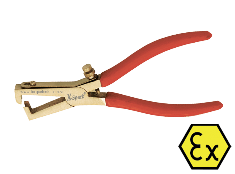 kim chong chay no X-Spark 257C-1002, X-Spark non sparking SNAP RING pliers 257C-1002