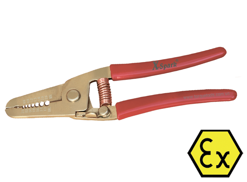 kim chong chay no X-Spark 257E-1002, X-Spark non sparking SNAP RING  pliers 257E-1002