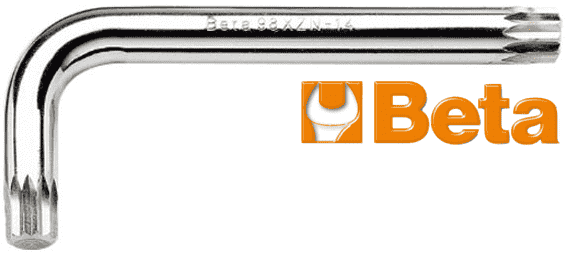 luc giac Beta  98XZN 6,Beta multi-tooth key wrench 98XZN 6