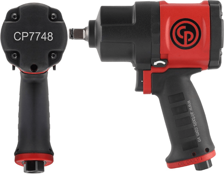 sung siet bulong khi nen chicago Pneumatic CP7748 + Bit set, chicago Pneumatic air impact driver CP7748 + Bit set