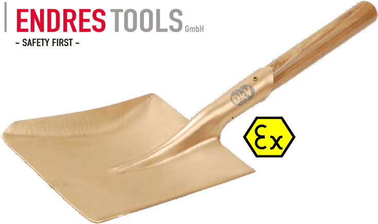 xeng chống cháy nổ Endres 1510540S , Endres edging spade with T-handle 1510540S