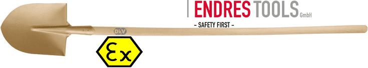 xeng chống cháy nổ Endres 1531250S , Endres edging spade with T-handle 1531250S