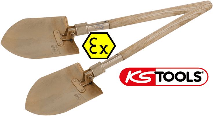 xeng chong chay no Ks Tools 963.9632 ,Ks Tools edging spade with t-handle 963.9632