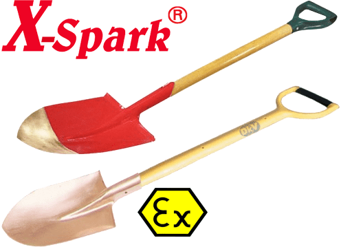 xeng chống cháy nổ X-Spark 200-1002, X-Spark edging spade with T-handle 200-1002