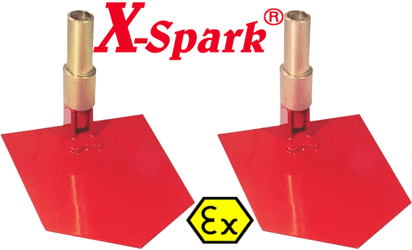 xeng chống cháy nổ X-Spark 201-1002, X-Spark edging spade with T-handle 201-1002