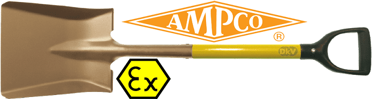 xeng chong chay no ampco NS8400 , ampco edging spade with t-handle NS8400