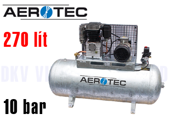 Máy nén khí Aerotec N59-270 Z PRO liegend - 400 Volt verzinkt