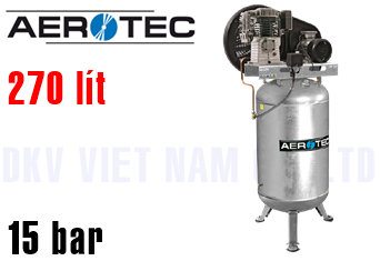 Máy nén khí Aerotec N59-270 Z PRO AD2000 stehend 400 V - 15 bar verzinkt