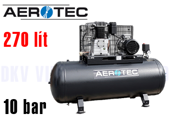 Máy nén khí Aerotec 650-270 PRO 10 bar liegend K25