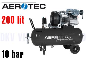 Máy nén khí Aerotec CH 55-10 / 200 Liter liegend*