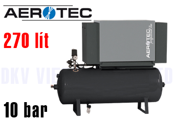 Máy nén khí Aerotec CK 40-10 270 Liter liegend