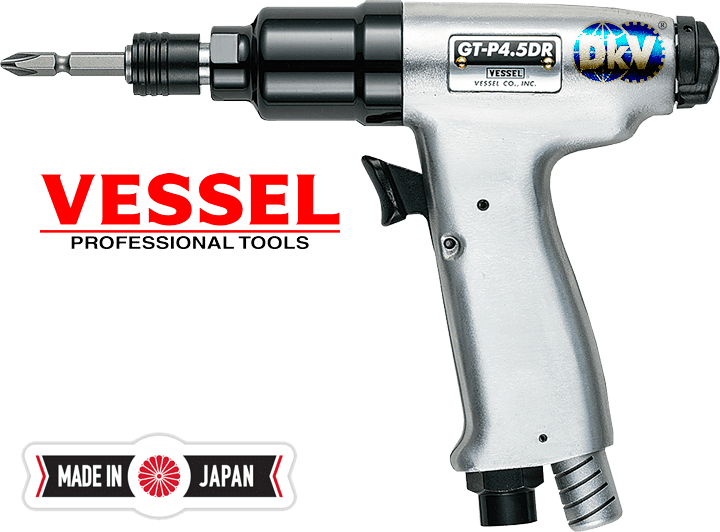 Súng bắn vít khí nén Vessel GT-P4.5DR, Vessel air screw driver GT-P4.5DR