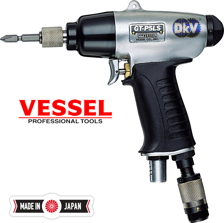 Súng bắn vít khí nén Vessel GTP5LSPLR, Vessel air screw driver GT-P5LS