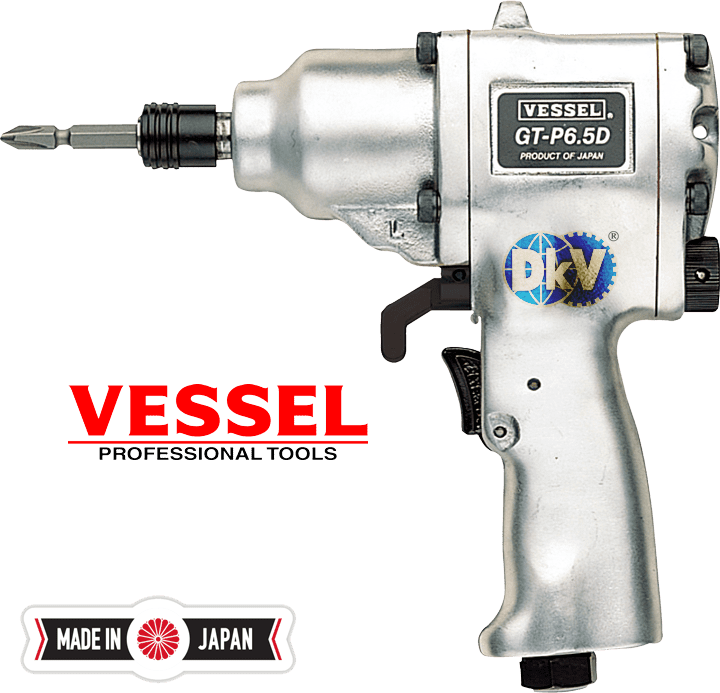 Súng bắn vít khí nén Vessel GT.P6.5D, Vessel air screw driver GT-P6.5D