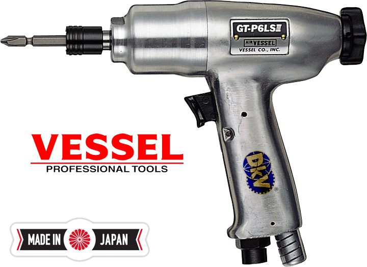 Súng bắn vít khí nén Vessel GT.P6LSII, Vessel air screw driver GT-P6LSII