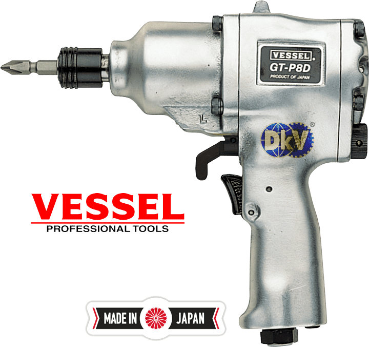 Súng bắn vít khí nén Vessel GT.P8D, Vessel air screw driver GT-P8D