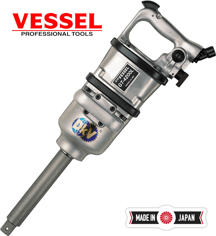 Súng siết bulong Vessel GT-4200L, Vessel air impact wrench GT-4200L